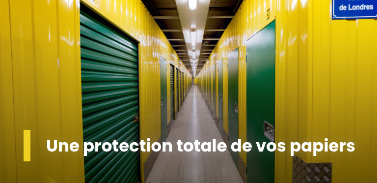 Une protection totale de vos papiers