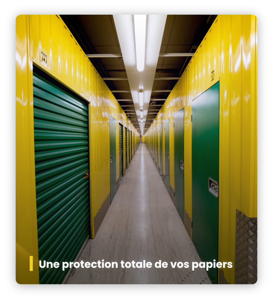 Une protection totale de vos papiers