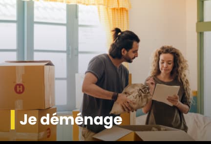 Je déménage