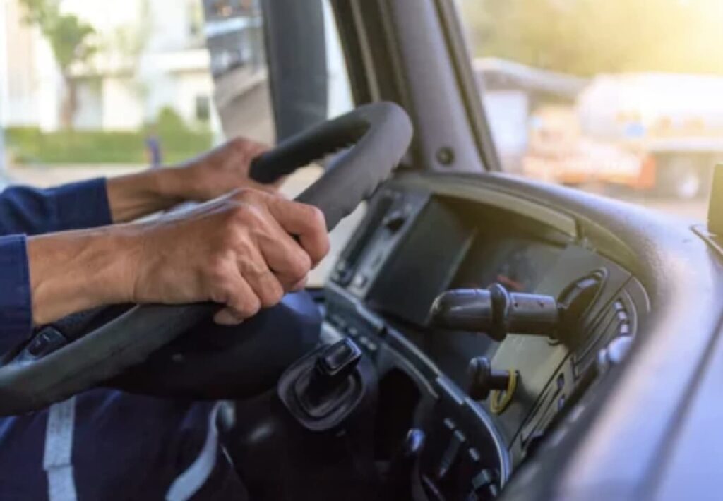 Camion de déménagement avec chauffeur