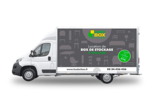 Camion 20m3 avec chauffeur Leader Box